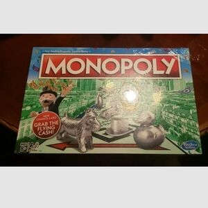 Hasbro Monopoly (C1009) Classic Board Game New Sealed with Damage to Box as is